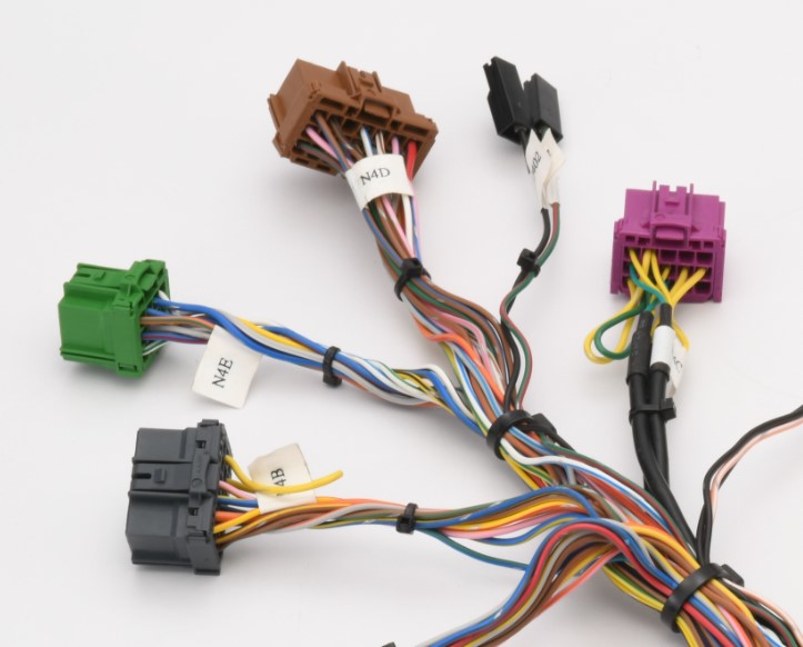 Dashboard control wiring harness