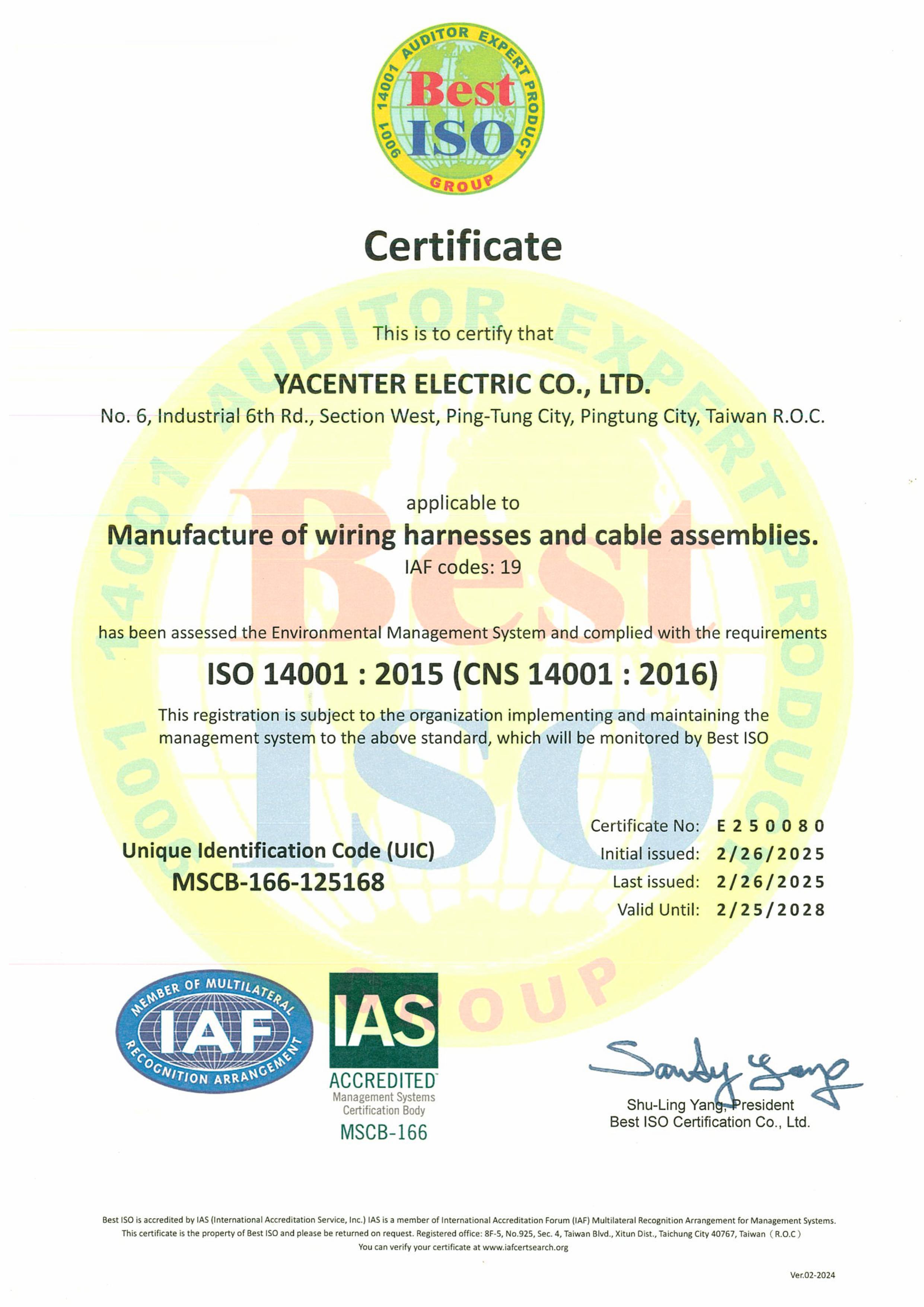 ISO 14001-2015